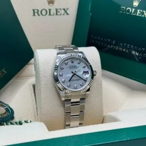 RLX Datejust m278274-0005/0006 31mm Mother-of-Pearl 31mm Dial Oyster Watch