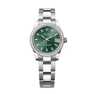 RLX Datejust m278384RBR-0021/0022 Mint Green 31mm Dial Oyster Watch