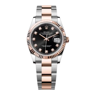RLX Datejust 36mm 126231 Black Dial 36mm Oyster Bracelet