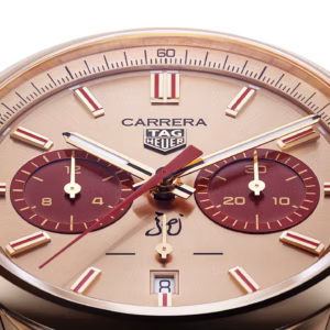 【7A Quality】TAG Heuer Carrera Chronograph Automatic 42 mm Gold 5N CBN2048.FC8323