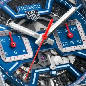 【7A Quality】TAG Heuer Monaco Chronograph 39mm Mens Watch Titanium Blue CBL2182.FT6235