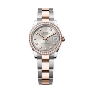 RLX Datejust m278381-0015/0016 Silver Diamond Dial Diamond-Set Bezel 31mm