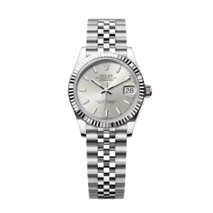 RLX Datejust m278274-0011/0012 Silver Dial 31mm Fluted Bezel Oyster Bracelet