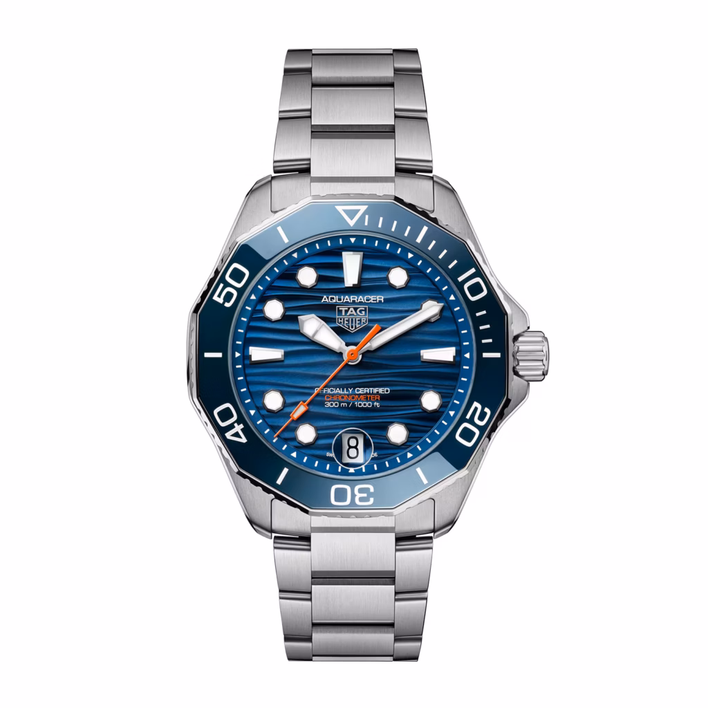【7A Quality】TAG Heuer Aquaracer Professional 300 Date 42mm Mens Watch Blue WBP5111.BA0013