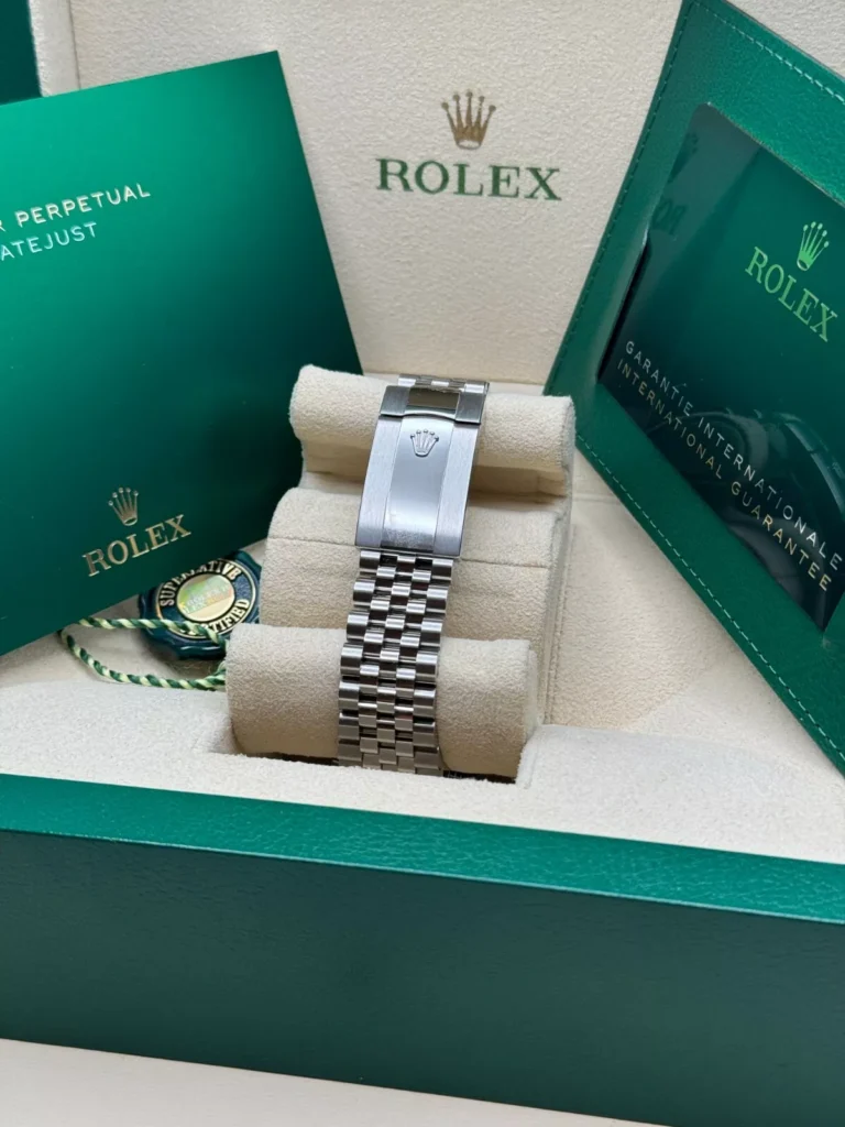 RLX Datejust 41mm 126334 Mint Green Fluted Motif Dial Oyster Bracelet
