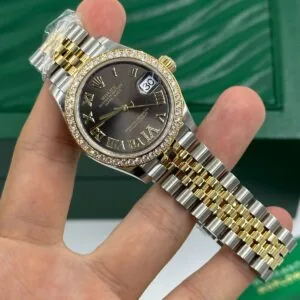 RLX Datejust m278383RBR-0017/0018 31mm Dark Grey Dial Oyster Bracelet