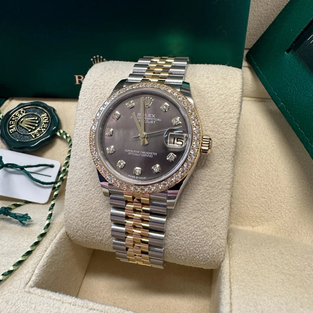 RLX Datejust m278383-0023/0024 31mm Mother of Pearl Dial Oyster Bracelet