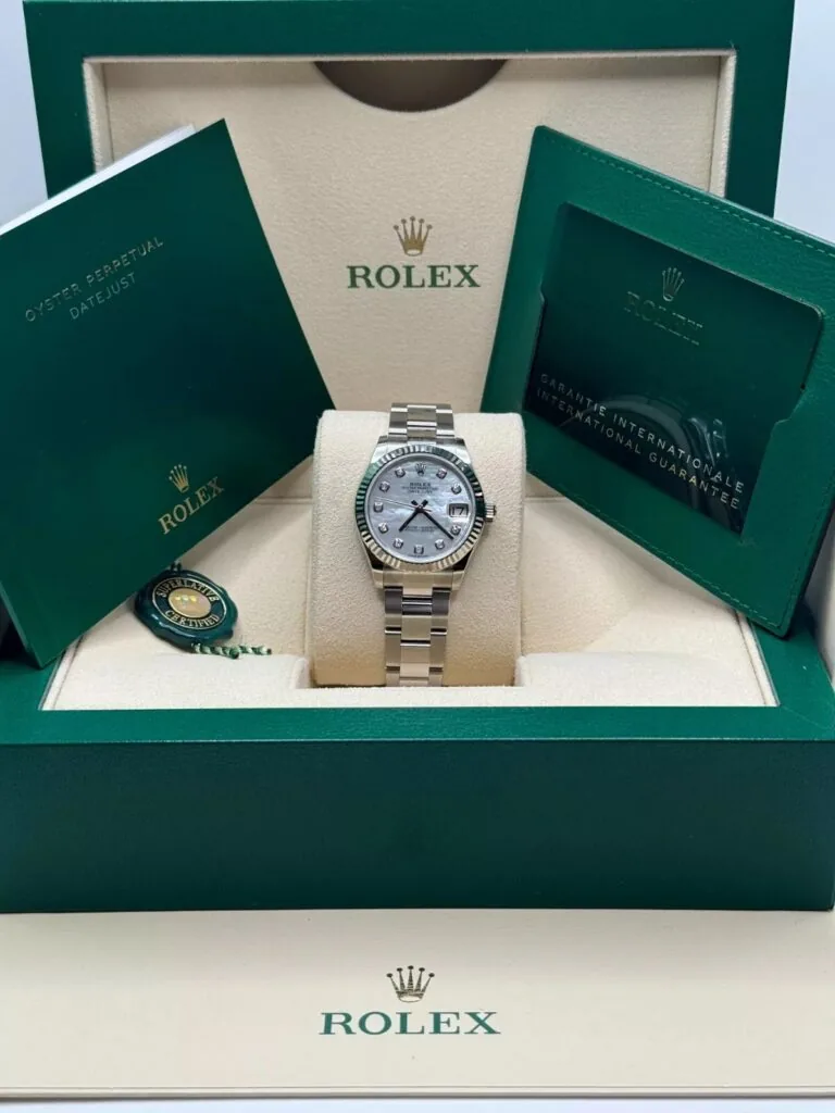 RLX Datejust m278274-0005/0006 31mm Mother-of-Pearl 31mm Dial Oyster Watch