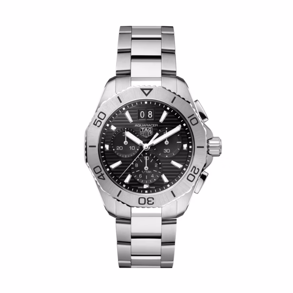 【7A Quality】TAG Heuer Aquaracer Chronograph 40mm Mens Watch Black CBP1110.BA0627