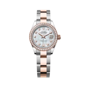 RLX Lady-Datejust 31mm 279381RBR Mother-of-Pearl Diamond Dial Oyster Bracelet