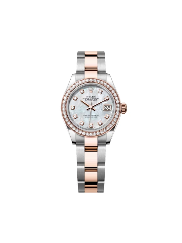 RLX Lady-Datejust 31mm 279381RBR Mother-of-Pearl Diamond Dial Oyster Bracelet