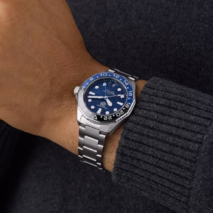 【7A Quality】TAG Heuer Aquaracer Professional 300 GMT 42mm Mens Watch Blue WBP5114.BA0013