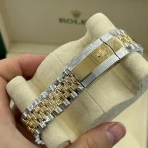 RLX Datejust 36mm 126203 Golden Palm Dial Domed Bezel Oyster Bracelet