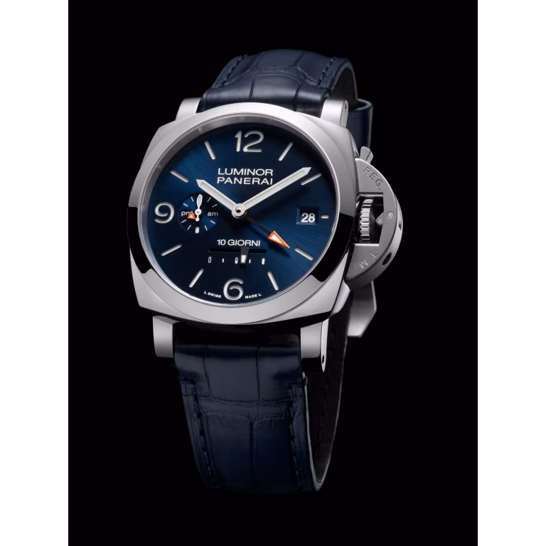 【7A Quality】Panerai Luminor Dieci Giorni GMT 44mm PAM01482