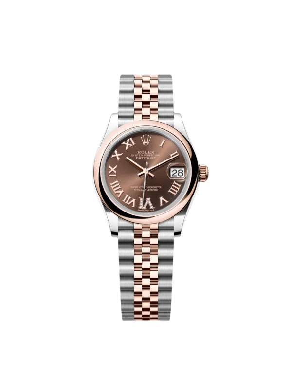 RLX Datejust m278241-0003/0004 Chocolate 31mm Dial Oyster Bracelet Watch