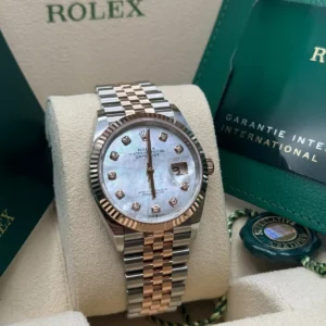RLX Datejust 36mm 126231 Mother-of-Pearl Dial Jubilee Bracelet