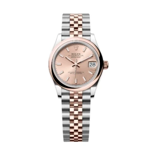 RLX Datejust m278241-0009/0010 Rose 31mm Dial Oyster Bracelet Watch