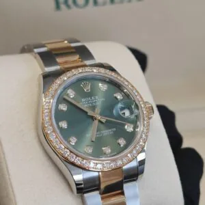 RLX Datejust m278383RBR-0029/0030 31mm Olive Green Dial Oyster Bracelet
