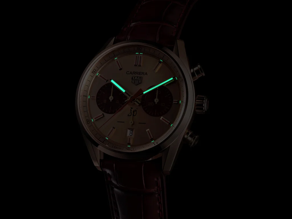 【7A Quality】TAG Heuer Carrera Chronograph Automatic 42 mm Gold 5N CBN2048.FC8323