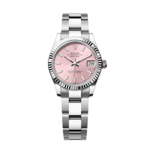 RLX Datejust m278274-0013/0014 Pink Dial 31mm Fluted Bezel Oyster Bracelet
