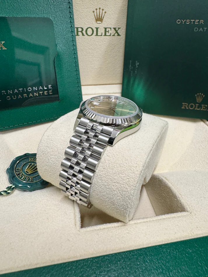 RLX Datejust m278274-0023/0024 Pink 31mm Dial Oyster Watch