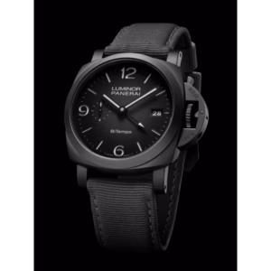 【7A Quality】Panerai Luminor BiTempo Titanium DLC - New York 44mm PAM01467