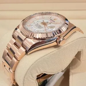 RLX Sky-Dweller 42mm 336935-0003/0007 Rose Gold White Dial Oyster