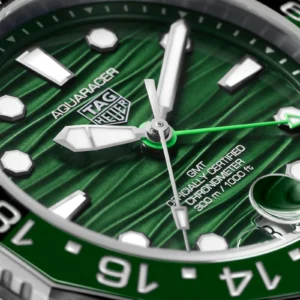 【7A Quality】TAG Heuer Aquaracer Professional 300 GMT 42mm Mens Watch Green WBP5115.BA0013