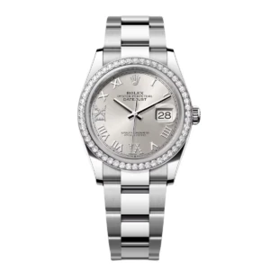 RLX Datejust 36mm 126284 Silver Dial Jubilee Bracelet
