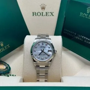 RLX Datejust m278274-0005/0006 31mm Mother-of-Pearl 31mm Dial Oyster Watch