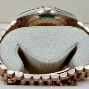 RLX Day-Date "President" 40mm Everose Gold Slate Roman Ombre "Smoke" Dial - 228235