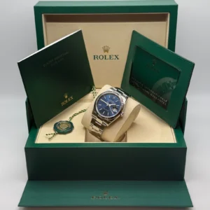 RLX Datejust 36mm 126234 Blue Index Dial 36mm Oyster Stainless Steel