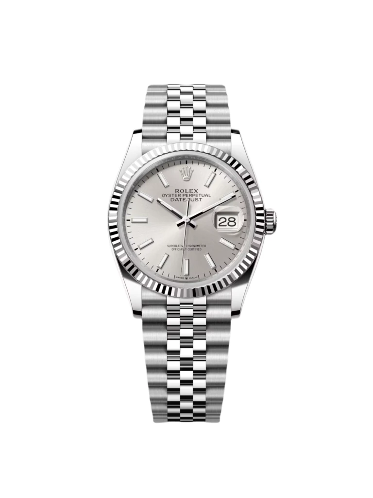 RLX Datejust 36mm 126234 Silver Index Dial Oyster Stainless Steel