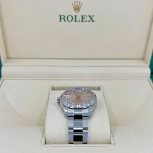 RLX Datejust m278274-0023/0024 Pink 31mm Dial Oyster Watch