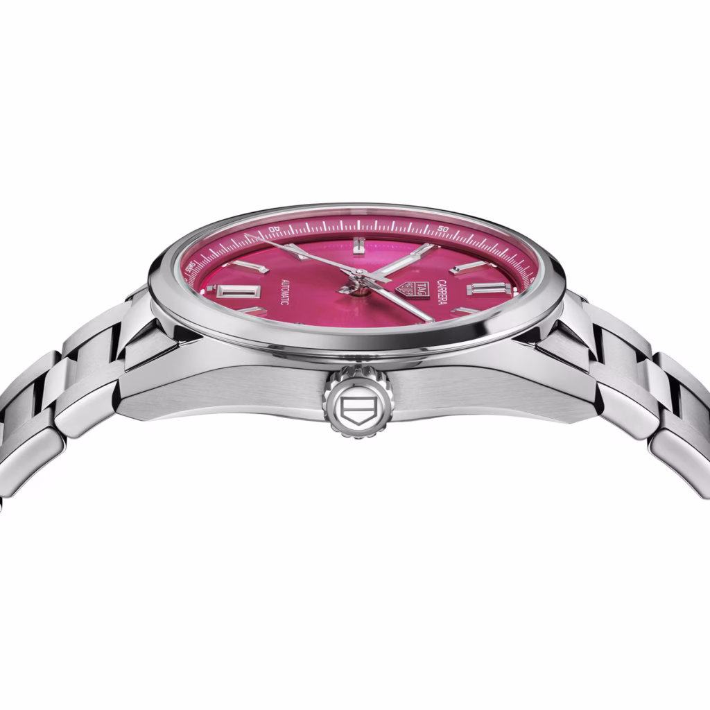 【7A Quality】TAG Heuer Carrera Date 36mm Unisex Watch Pink WBN2313.BA0001