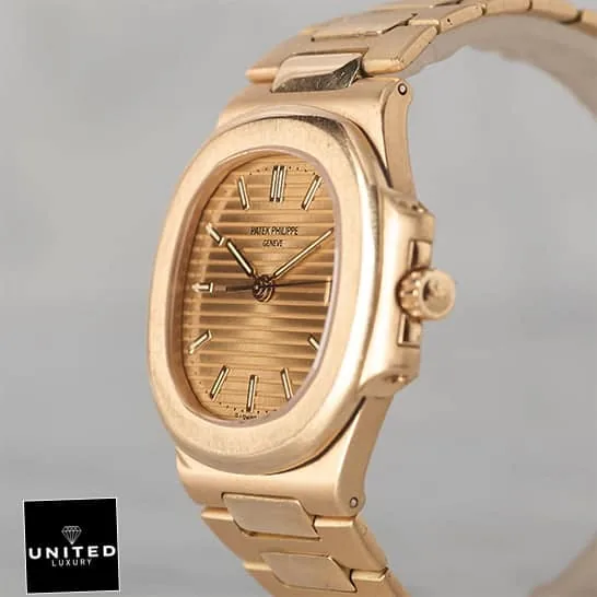 Patek Philippe Nautilus Vintage Gold Replica 2 Patek Philippe Nautillus Vintage Gold Replica Yellow Gold Case