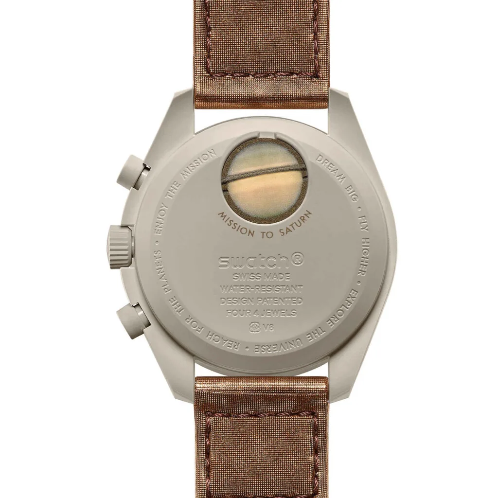 Swatch x Omega SO33T100 Bioceramic Moonswatch Mission to Saturn