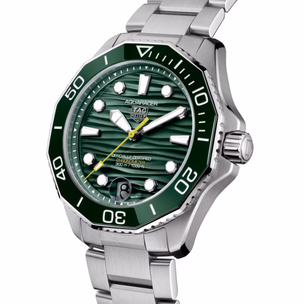 【7A Quality】TAG Heuer Aquaracer Professional 300 Date 42mm Mens Watch Green WBP5116.BA0013