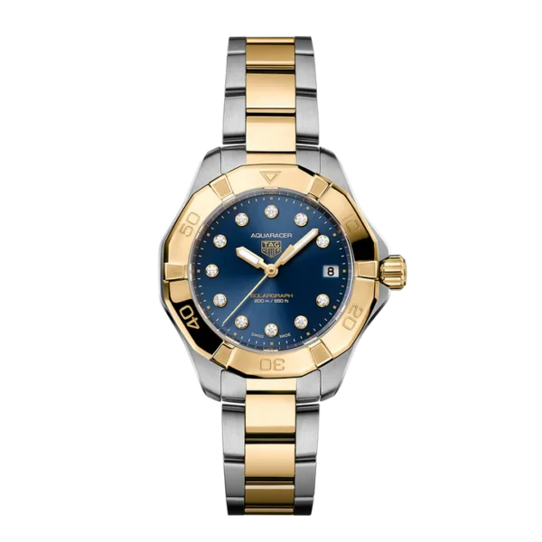 【7A Quality】TAG Heuer Aquaracer Professional 200 Solargraph Solar Quartz 34mm WBP1323.BB0004