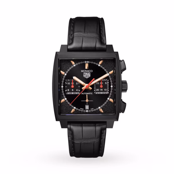 【7A Quality】TAG Heuer Monaco Dark Lord 39mm Mens Watch CBL2180.FC6497