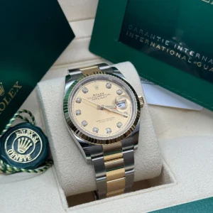 RLX Datejust 36mm 126233 Champagne Dial Jubilee Bracelet Watch