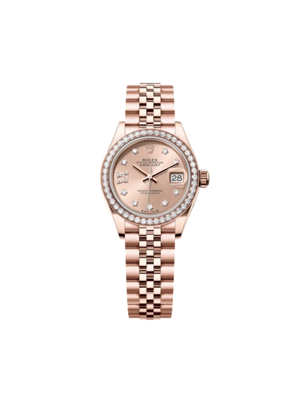 RLX Lady-Datejust 31mm 279135RBR Rose Diamond Dial Jubilee Bracelet