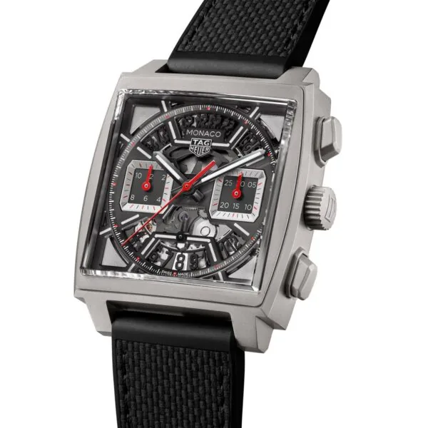 【7A Quality】TAG Heuer Monaco Chronograph 39mm Mens Watch Titanium Black CBL2183.FT6236