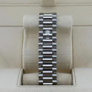 RLX Day-Date 40mm 228396TBR-0021 Diamonds Sapphires Dial