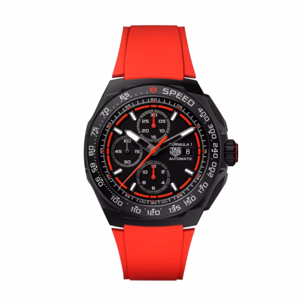 【7A Quality】TAG Heuer Formula 1 Chronograph Automatic 44mm Mens Watch Red CBZ2085.FT8093