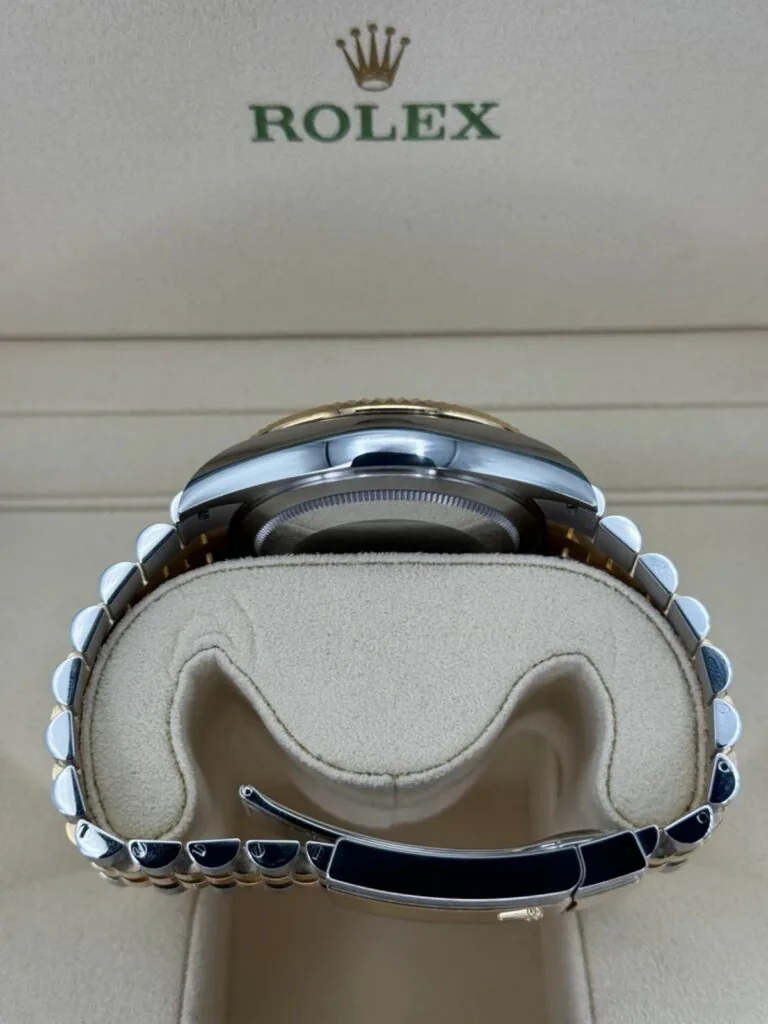 RLX Sky-Dweller 42mm 336933-0001/0002 Two-Tone Yellow Gold Champagne Dial Oyster
