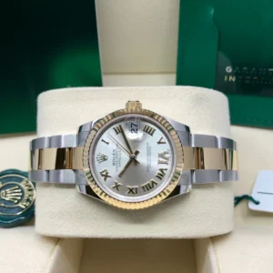 RLX Datejust m278273-0003/0004 31mm Silver Dial Stainless Steel and Yellow Gold Oyster Watch