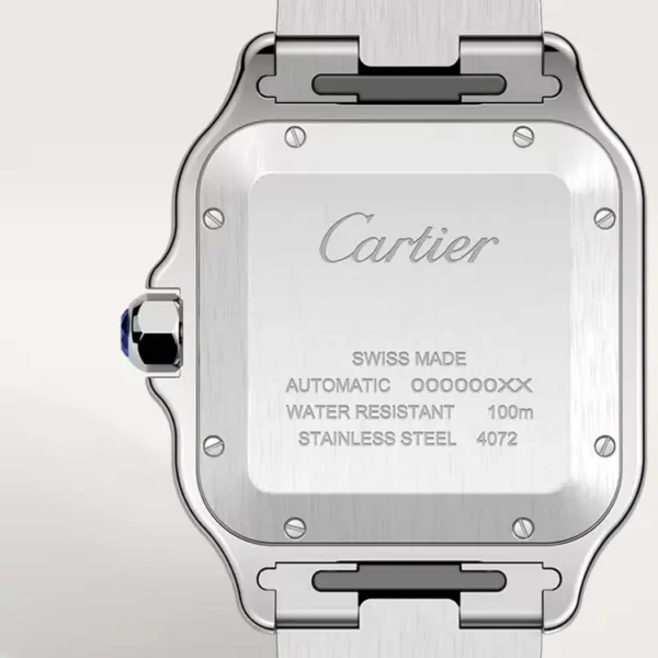Cartier Santos Large Model Grey WSSA0037 - United Luxury