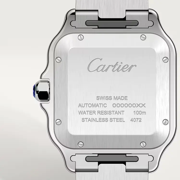Cartier Santos Large Model Grey WSSA0037 - United Luxury