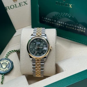RLX Datejust m278243-0031/0032 31mm Green Dial watch